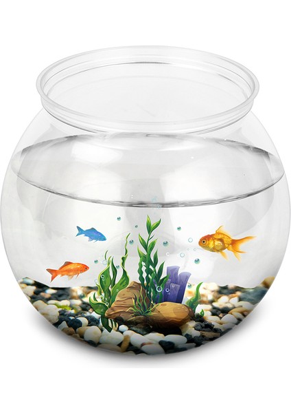 Balık Kase Stili S Beden Balık Kase Plastik L M S Boyutlar Masaüstü Akvaryum Tanklar Yuvarlak Dayanıklı Balık Tankı Betta ve Tüm Mini Balıklar Için (Yurt Dışından) modelleri