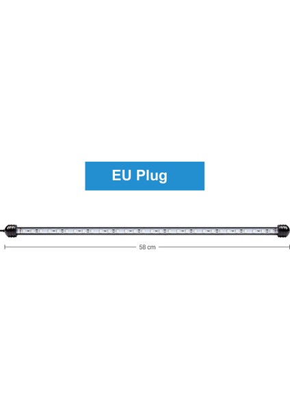 Gümüş Tarzı Su Geçirmez LED Akvaryum Işıkları Balık Tankı Işık Barı 13 Renk cm Batırılabilir Sualtı Klip Lamba Su Ürünleri Dekorasyon (Yurt Dışından)