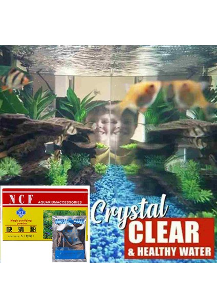 Arındırıcı Toz Tarzı Akvaryum Su Bulandırıcı Balık Tankı Su Arıtma Tozu Taze ve Tuzlu Su Için 30G Balık Suyu Pet Su Ürünü (Yurt Dışından) fiyatları