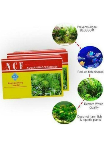 Arındırıcı Toz Tarzı Akvaryum Su Bulandırıcı Balık Tankı Su Arıtma Tozu Taze ve Tuzlu Su Için 30G Balık Suyu Pet Su Ürünü (Yurt Dışından) fırsatları