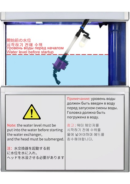 EB-028-B Stili Au Fişi Elektrikli Akvaryum Su Değişim Pompası Temizlik Araçları Balık Tankı Su Değiştirici Çakıl Temizleyici Sifon Filtre Pompası (Yurt Dışından) fırsatları
