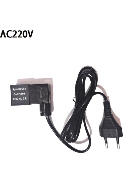 AC220V Tarzı Wyın Akvaryum Co2 Regülatörü Solenoid Valf, Co2 Regülatörü Basınç Düşürücü Valf Serisi Solenoid Valf Aksesuarları (Yurt Dışından)