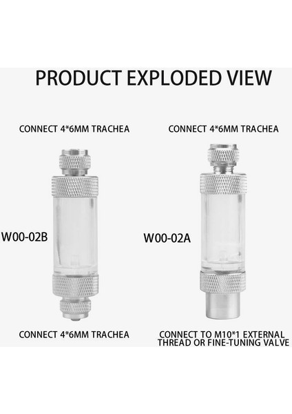 W00-01A Tek Kafa Stili Akvaryum Co2 Regülatör Sayacı Alüminyum Alaşım Tek Çift Kafa Co2 Balon Bir Yönlü Karbon Dioksit Ölçüm Cihazı Aksesuarları (Yurt Dışından) fiyatları