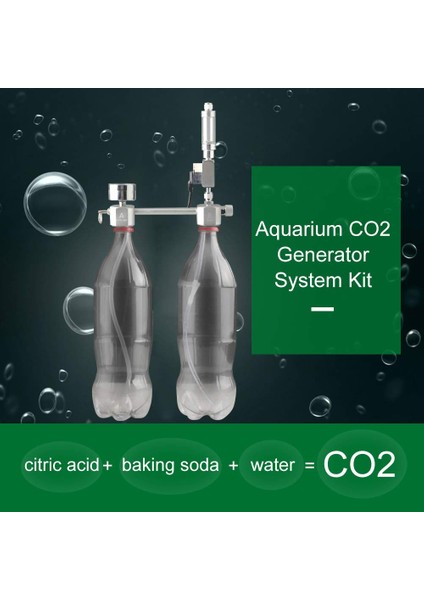 Co2 Üreteci Sistem Stili Nıcrew Akvaryum Dıy Co2 Jeneratör Sistemi Kiti Co2 Jeneratörü Kabarcık Sayacı Difüzörü ile Solenoid Valf Su Bitkileri Gelişimi Için (Yurt Dışından) indirimleri