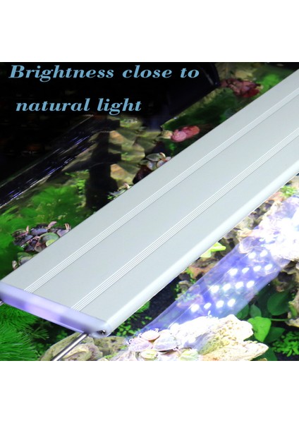Ab Tak 60CM Tarzı Akvaryum LED Işık Dimmer Kontrol Cihazı Süper Ince Sulu Bitki Yetiştirme Aydınlatma Genişletilebilir Su Geçirmez Klipsli Lamba Balık Tankı Için (Yurt Dışından)