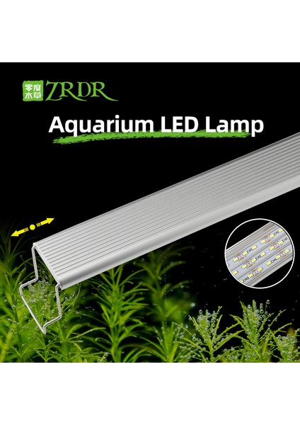 D06-20-200 Stili Akvaryum LED Lambaları, Mikro Nano Kısa Süreli Bitkisel Büyüme Için Aile Metal Destekli Tank Gün Doğumu ve Gün Batımı (Yurt Dışından) fiyatları