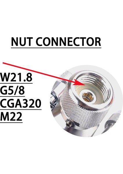 Mühürlü Paket Stili 2 Adet Akvaryum Co2 Regülatörü Aksesuarları Paketi Balon Metre Contası W21.8CGA320G Contası Serisi (Yurt Dışından) modelleri