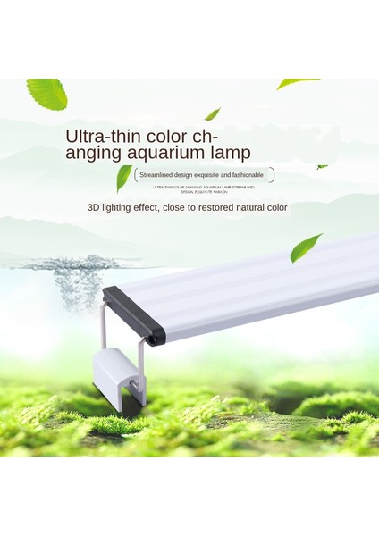 AL500 - 9W Tarzı Suda Yetiştirilen Ot Lambası Akvaryum Tankı Su Geçirmez Aydınlatma Renk Değiştiren Tam Spektrum Algi Tankı Tutucu Lamba LED Akvaryum Aydınlatma (Yurt Dışından) fiyatları