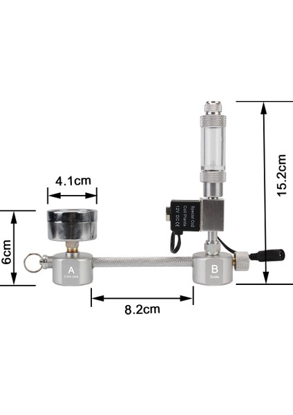 C Stili Akvaryum Aksesuarları Kendin Yap Solenoid Valfli Bitki Yetiştirme Için Akvaryum Co2 Jeneratör Sistemi Kiti Balon Sayacı Difüzör (Yurt Dışından) modelleri