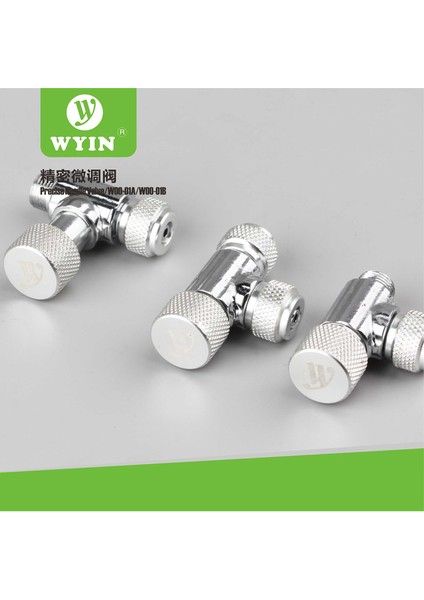 W00-01A-ÇIFT Başlı Stil Akvaryum Balık Tankı Co2 Sistemi Için 4*6mm Co2 Özel Tüp Için Wyın Yüksek Iğne Valf Regülatörü Uygun Karbondioksit Ince Ayar (Yurt Dışından)
