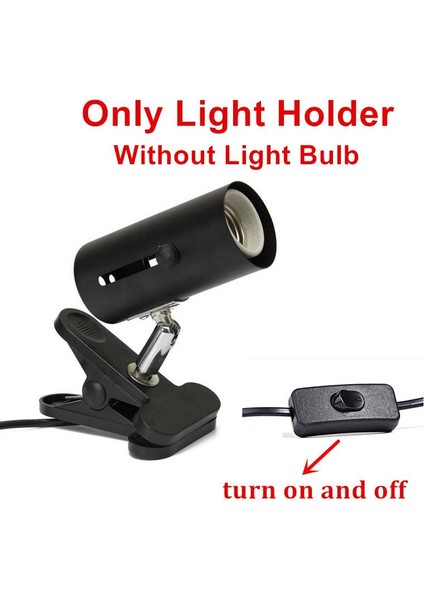 Beyaz Stil 2 Adet Tarz Sürüngen Isıtma Ampul Lamba Tutucu Uva Uvb Isıtma Ampul Lambası Tutucu Akvaryum Aydınlatma Sıcaklık Kontrolü Için Kaplumbağa Kertenkele Için (Yurt Dışından)