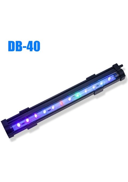 Db-40 Ab Stili Su Geçirmez LED Akvaryum Işıkları Balık Tankı Işık Barı Mavibeyaz cm Daldırma Altında Klip Lamba Su Altı Dekor Avrupa Birliği (Yurt Dışından)