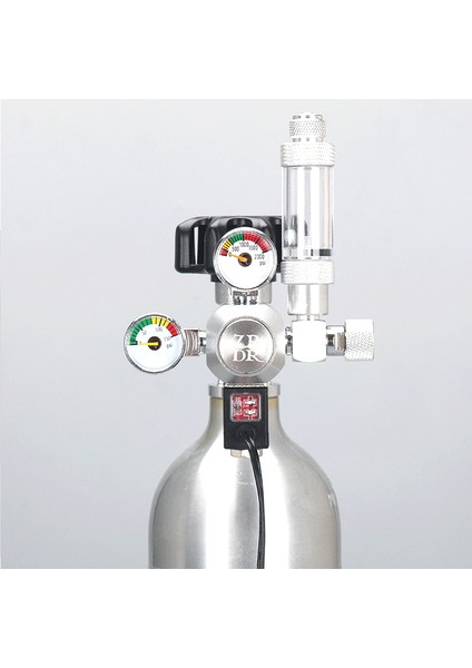 R101 Stili G58 DC12V Zrdr DC12V Akvaryum Co2 Regülatörü Kontrol Vanası Balon Sayacı Manyetik Solenoid Valf 360° Ince Ayar Valfı Karbon Dioksit (Yurt Dışından) fırsatları