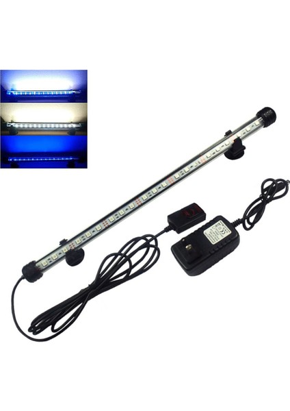 29CM Beyaz Stil Su Geçirmez LED Akvaryum Işıkları Mavi Beyaz Renkli Peysaj Doldurma Akvaryum Işığı Sualtı Dekorasyon (Yurt Dışından) modelleri