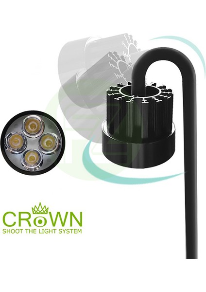 HG04-12000K Stili Akvaryum LED Işık Mini Akvaryum Tankı Evrensel Yüksek Güçlü Klips Işık Kaplumbağa Floresan Lamba Akıllı Işık Kontrol Cihazı ile (Yurt Dışından) fiyatları