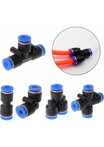 Mavi Stil 2 Adet 2 Adet Balık Tankı Akvaryum Co2 Tüp Bağlantı Elemanı Yüksek Basınçlı Hızlı Bağlantı Vana Boru Bağlantısı Co2 Diy Sistemi Için (Yurt Dışından)