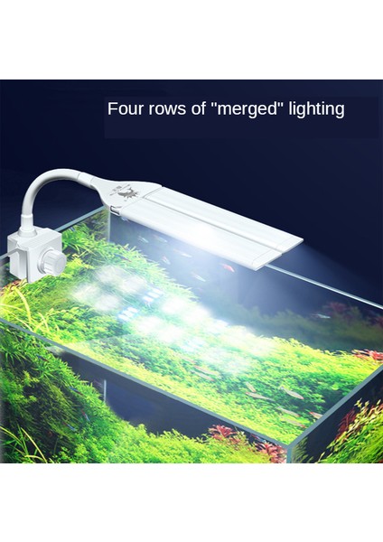4W USB Ayar Stili Ayarlanabilir Akvaryum Lambaları Dört Sıralı LED Akvaryum Aydınlatma Çoklu Mod ve Çoklu Açı Balık Tankı Lambası Aksesuarları (Yurt Dışından) fiyatları