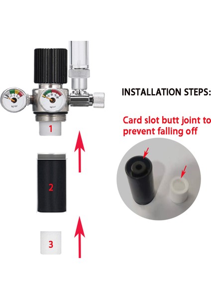 Filtre Öğesi Stili Zrdr Akvaryum Dıy Co2 Gaz Tüpü Jeneratörü Karbon Fiber Filtre Elemanı, Balık Tankı Filtre Tüpü Filtre Elemanı Değiştirme (Yurt Dışından) fırsatları