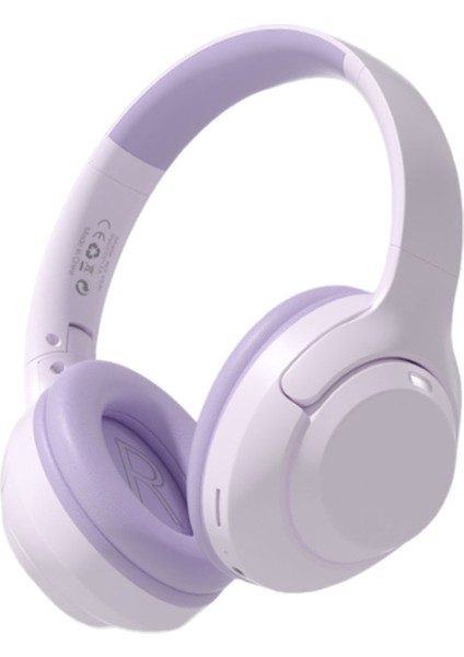 Bluetooth Kablosuz Kulak Üstü Kulaklıklar Mikrofonlu Stereo Katlanabilir Hafif Kulaklıklar Ev Ofis Cep Telefonları Bilgisayarlar ve Daha Fazlası Için (Yurt Dışından)