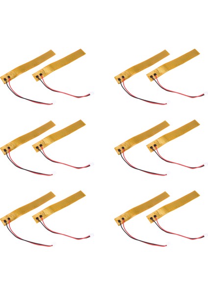 12 Adet 20MMX140MM Film Isıtıcı Plaka Yapışkan Ped, Pı Isıtma Elemanları (Yurt Dışından)