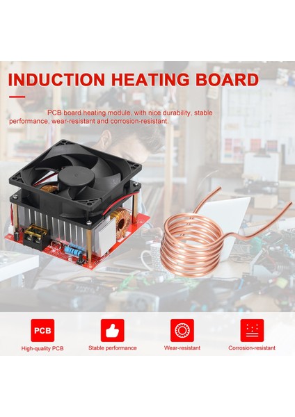 1000W Zvs Indüksiyon Isıtma Kartı Modülü (Yurt Dışından)