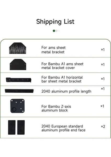 Bambu Lab A1 Mini Yükseltme Üst Bileklik Ams Tutma Makarası Için (Yurt Dışından)