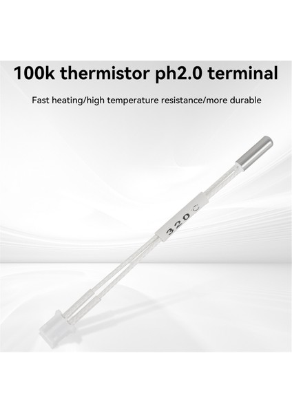 3D Yazıcı Termistörü 100K 24V 60W Yüksek Sıcaklık Termistörü (Yurt Dışından)