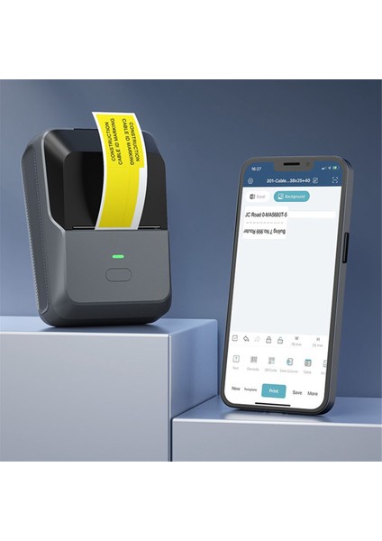 Ev ve Ofis Ticari Giyim Etiketi Fiyatı Için P2 Mini Yazıcı (Yurt Dışından) modelleri
