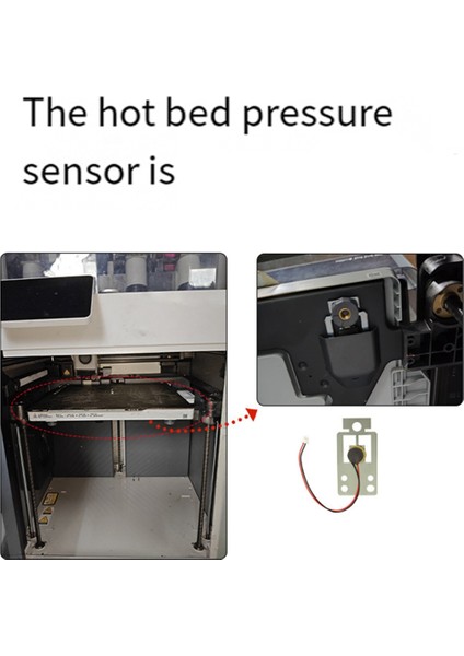 Bambu X1 P1 Isıtmalı Yatak Sensör Kiti Bambu Lab 3D Yazıcı Parçaları Için (Yurt Dışından)