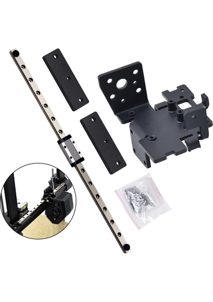 Ender-3 V3 Se MGN9H Kılavuzu Için x Eksen Ray Yükseltme Kiti (Yurt Dışından)