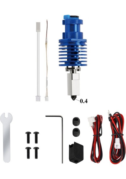 3D Yükseltme Tz V6 2.0 Hotend Ekstruder Kiti 24V 48W (Yurt Dışından)