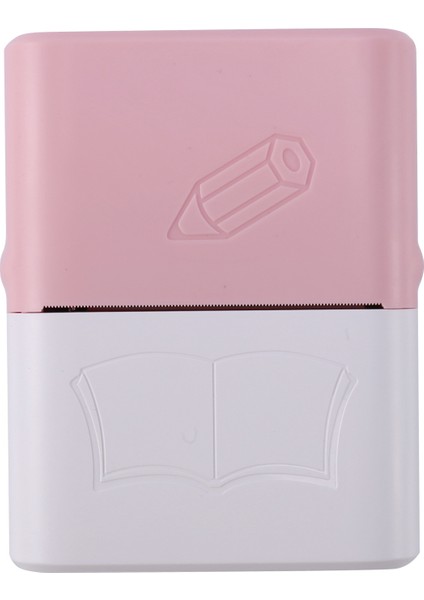 Termal Yazıcı, 300DPS Taşınabilir Bluetooth Cep Yazıcısı, Pembe (Yurt Dışından)