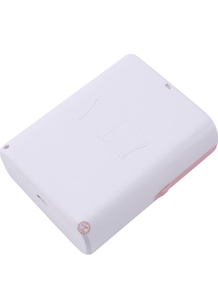 Termal Yazıcı, 300DPS Taşınabilir Bluetooth Cep Yazıcısı, Pembe (Yurt Dışından)