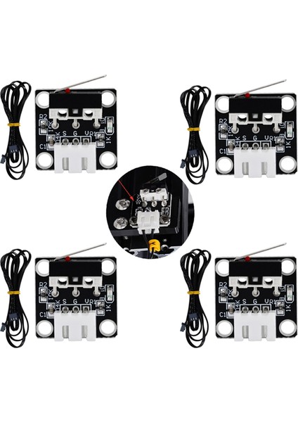 Set Xyz Eksen Mini Limit Anahtarı Mekanik Anahtar (Yurt Dışından)