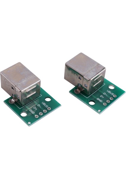 2 x USB Tip B Breakout Kartı 2.54MM Pitch Adaptör Konnektörü (Yurt Dışından)