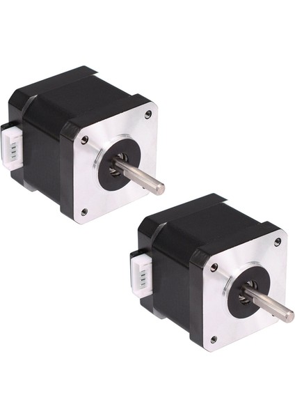 2 Adet 12V 42MM Step Motor 3D Yazıcı Robotu Için 1.8 Derece NEMA17 (Yurt Dışından)