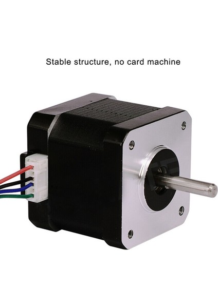 2 Adet 12V 42MM Step Motor 3D Yazıcı Robotu Için 1.8 Derece NEMA17 (Yurt Dışından)