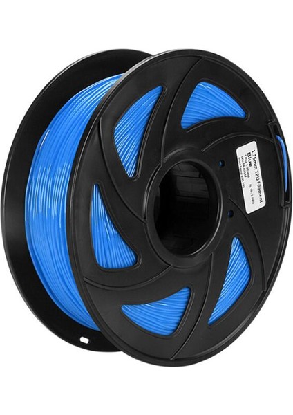 1.75MM Esnek Tpu Filament 1kg/makara 3D Yazıcı Mavi Için Sarf Malzemeleri (Yurt Dışından)