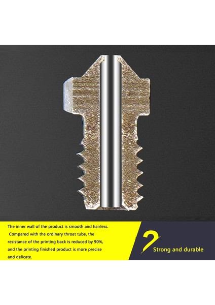 Nozullar, 3D Yazıcı Aksesuarları Titanyum Alaşımlı Nozullar (0.4mm) (Yurt Dışından)