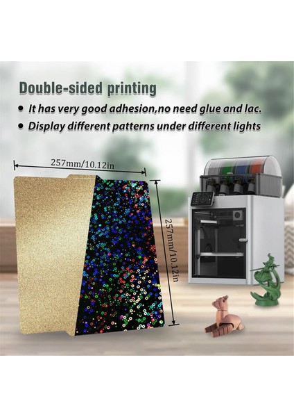 Bambu-Lab X1/X1C/X1E/P1P/P1S/A1 3D Yazıcı Için Pey Peı Yapı Plakası, B (Yurt Dışından)