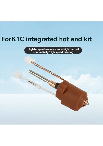 Ender-3 V3/K1C Entegre Nozul Için 3D Yazıcı Hotend Kiti (Yurt Dışından)