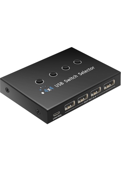 USB Anahtar Seçici 4 Bilgisayar Paylaşımı 4 USB Aygıtı Yazıcı (Yurt Dışından)