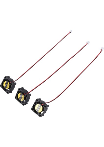 Dc 12V 0.1A 2pin Mini Fırçasız Soğutma Fanı, Siyah (Yurt Dışından)