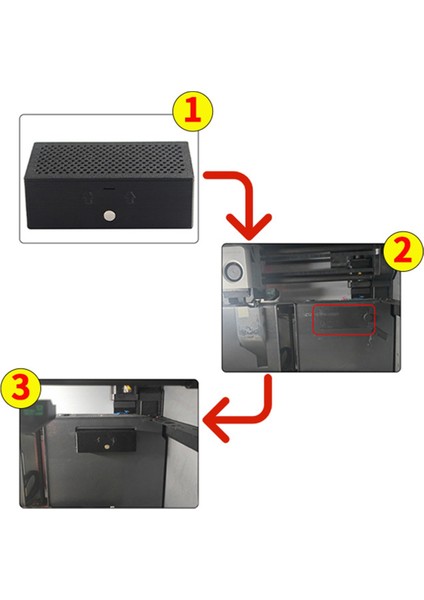 Bambu Lab P1P X1 Aktif Karbon Hava Filtresi Kiti Için (Yurt Dışından) modelleri