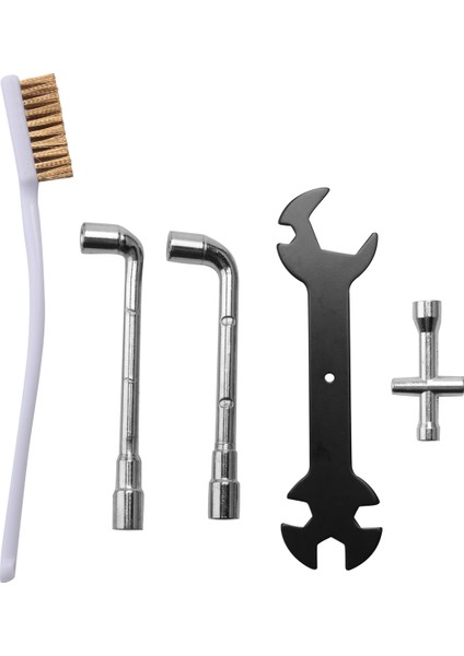 5'li Paket 3D Yazıcı Parçaları Anahtar + Mini Phillips Soket + Nozul (Yurt Dışından)