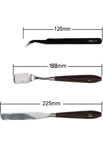 13 Adet 3D Yazıcı Nozul Temizleme Aleti Seti 0.4mm 0.35MM Sökme Aleti (Yurt Dışından)