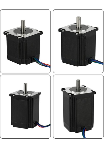 57 Stepper Motor 1.2n 56MM 2.8A 2 Faz 4 Kablo 3D Yazıcı Için (Yurt Dışından)