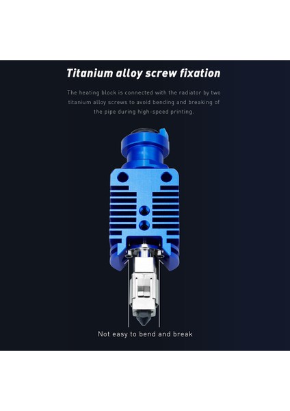 3D Yükseltme Tz E3 2.0 Hotend Ekstruder Kiti 24V 48W (Yurt Dışından)