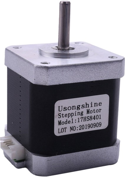 3D Yazıcı Için 2 Adet NEMA17 Adım Motoru 4-Uç 48MM/78OZ-IN 1.8A (Yurt Dışından)