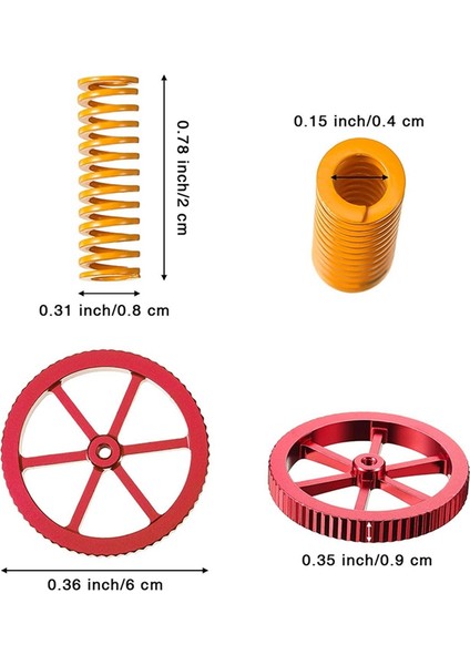 0,4 mm Nozullu Manuel Bükülmüş Alüminyum Tesviye Somunu Kiti 3 Pro (Yurt Dışından) fiyatları